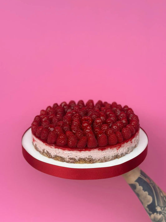 Malinový cheesecake dort 12 porcí