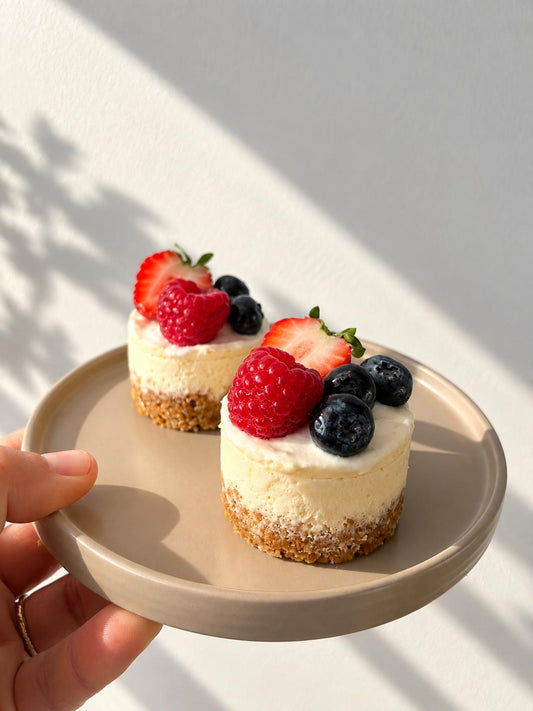MINI CHEESECAKE VANILKOVÝ S OVOCEM